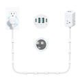 TROND Electrical Outlet Extender 360° Rotating Plug with 20W USB C, 6ft - size: 6 FT 360° Rotating Plug