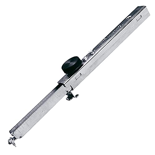 Malco A60 Adjustable Sheet Metal Scribe – 1/4" to 12-1/2" Range, 1/8" Graduations | Zip-In Replaceable Point | Strip-Proof Knob | HVAC, Roofing & Fabrication | Pocket Size | Made in USA