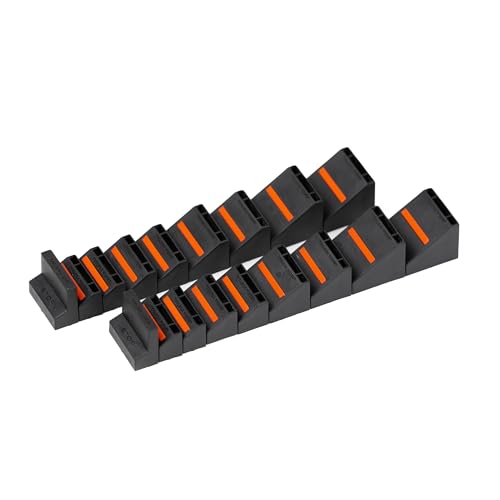 ToolBox Widget Basics Wrench Organizer - Rubber Wrench Holders for Tool Drawer - Modular Toolbox Organizer System - 1 Pack, 16 Holders