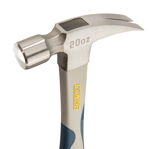 ESTWING Sure Strike Hammer, 20 oz, Carbon Fiber Handle, SSCF20S - size: 20 oz, style: Rip Claw