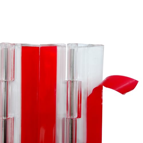 2Pcs Acrylic Hinge, 12 inch Continuous Piano Plastic Hinge for Aquarium Lid