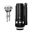 R&T 3-Inch Dual Flush Valve with Top Push Button Toilet Repair Kit Inside Tank dual flush valve replacement kit for 2-piece Toilet, Quick Fix Toilet Leaking, Running Water and Ghost Flush A2422M - color: 3-Inch Drain Outlet