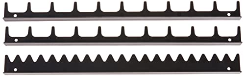 Ernst Screwdriver Rail Set, 20 Tool, Black, (6011-Black) (Pack of 2) - color: Black, size: Pack of 2, style: 20 Tool, Standard Mount