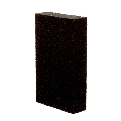 3M™ General Purpose Sanding Sponge DSMC-ESF-10, 2 7/8 in x 4 7/8 in x 1 in, Dual Grit, Medium/Coarse, 10 ea/cs - size: 4-7/8 in x 2-7/8 in, style: Medium/Coarse