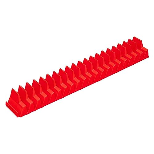 Ernst Manufacturing Wrench Pro - Modular Wrench Organizer for 20 Tools with Magnetic Base (Red) - Made in the USA - color: Red