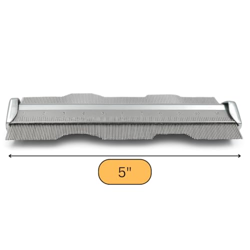 ARTIST'S BEST Metal Contour Gauge | Precision Shape Duplication | For Experts & DIY Enthusiasts | Ideal for Carpentry, Tiling, Carpeting | Achieve Professional Results with Ease