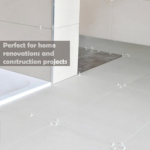 BlingKingdom 300 PCS Plastic Cross Shape Tile Spacers, 2 mm Tile Joints