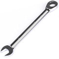 Egofine 1 inch Ratcheting Combination Wrench SAE, Industrial Grade Gear Spanner with 12-Point Design, 72-Tooth Ratchet, Chrome Vanadium Steel - size: 1"