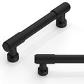 10 Pack Matte Black Cabinet Pulls 3.75 Inch(96mm) Kitchen Cabinet Handles Cabinet Hardware for Drawer Pulls - color: Matte Black, size: 3.75" Hole Center