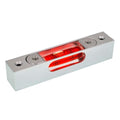 UMEI Rectangular Adjustable Level Instrument with Holes, Aluminum Alloy Metal Adjustable Liquid Level Level Bubble, Luminous demagnetization, Length 120mm, Hole spacing 100mm (red)