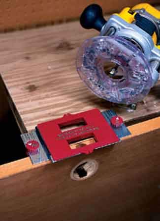 Milescraft 1213 Hinge Mate 300 - Complete Door Hinge Installation Kit with Latch & Strike Plate Templates. For use on Doors and Jambs