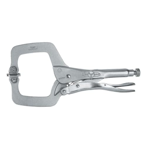 IRWIN Vise-Grip Original Locking C-Clamp with Swivel Pads, 11", 20 - size: 11", style: Regular C-Clamp