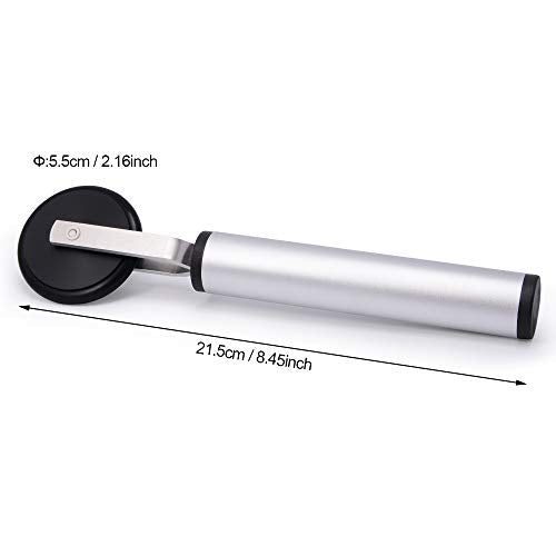 Single Wheel Rubber Seam Roller Car Detailing Tool Vinyl Wrap Applicator for Details Riding Edge-Lines Contour Squeegee Screen Rolling, Portable Handle Soft Rubber Roller for Window Tint Installing