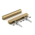 Goldenwarm 10 Pack 1-4" Champagne Bronze Adjustable Cabinet Drawer Pulls - color: Champagne Bronze, size: 1 in to 4 in (25-102 mm)