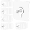 25 Pack Picture Hangers Without Nails,13 lbs Load Heavy Duty Adhesive Wall Hooks for Hanging(16mm),2 in 1 Reusable Waterproof and Oilproof Hooks for Kitchen, Bathroom, Home, Office - size: 25 Pack, style: 22 lbs(2.67*2.67in)