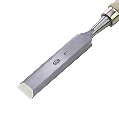 6 Piece Wood Chisel Set Woodworking Chisel Kit with Chrome-Vanadium Steel and hornbeam Handles, Premium Wooden Case for Carpenter Craftsman Gift for Men - size: 6 Piece Wood Chisel