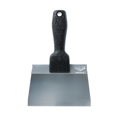 Advance Equipment Patch Pan Kit – 6” Patch Pan, Stainless Steel Slimline Drywall Knife & Mud Pan Mixer for Quick Patching and Repairs