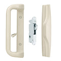 House Guard Sliding Patio Door Handle Set, Mortise Lock, 3-15/16", Beige - color: Beige Color