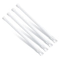 4pcs Window Security Bars, 11.8-17.72 Inch Adjustable Sliding Door Security Lock Bar Fixed Window Guard Door Security Devices for Children Safety Patio Door (White)