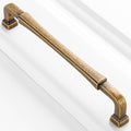 6-1/4 Inch Antique Brass Cabinet Pulls Kitchen Handles 10 Pack 3175 - color: Antique Brass, size: 6-1/4 In Hole Distance