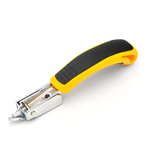 Staple Remover Heavy Duty Staple Puller, Upholstery Tool, Yellow