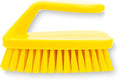 SPARTA Scrub Brush with Iron Shaped Handle and Stiff Bristles, Heavy Duty Scrubber Brush for Kitchen, Bathroom, Shower, Tile, Sink, Carpet and Bakepans, Polypropylene, 6 Inches, Yellow - color: Yellow, size: 6 Inches (Pack of 1)