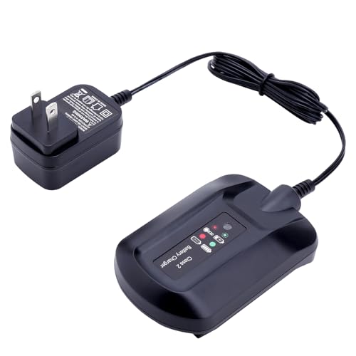 Replacement for Worx Battery 20V Charger WA3742, 20-Volt Battery Charger Compatible with Worx 20V Battery WA3525 WA3520 WA3578 Charger