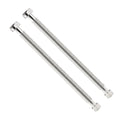 18inch Stainless Steel Corrugated Water Heater Connector Flexible for Female Iron Water Pipes Fitting, 3/4" FIP x 1" FIP, 18" Length (2 Packs) - style: 18"L/ 3/4x1"FIP