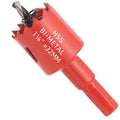 1-1/4 in. Bi-Metal Hole Saw Drill Bits - Versatile and Durable Hole Cutter for Wood, Plywood, Plaster Drywall, Ceiling, Plastic Pipe, PVC and Thin Metal - Includes Arbor & Pilot Bit (32mm) - size: 1-1/4"(32mm)