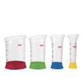 OXO Good Grips 4-Piece Mini Measuring Beaker Set,Clear - size: 4-Piece