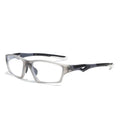 PG60 Lensless Pickleball Eyewear TR90 Sport Protective Glasses for Men - color: Gray