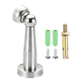 uxcell 4.5" Magnetic Door Stoppers, Wall Floor Mounted Magnetic Door Catch Holder, Stainless Steel Door Stops for Bedroom, Bathroom, Kitchen, Office, Silver - size: 4.5"