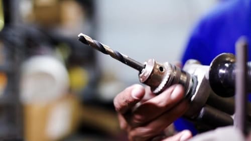 Drill America 1-3/8" Reduced Shank High Speed Steel Black & Gold KFD Drill Bit with 1/2" Shank, KFD Series - size: 1-3/8", style: 1/2" Shank