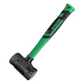 Dead Blow Hammer, Rubber Mallet with Non-Slip Grip, Marring Resistant (3LB) - size: 3LB