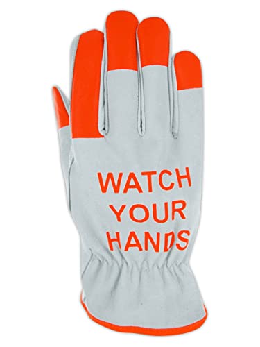 MAGID CutMaster ANSI A5 Hyperon-Lined Hi-Vis Leather Driver Gloves, 12 Pairs, Size 6/XS (1244HV) - size: 6/XS, style: 12 Pairs