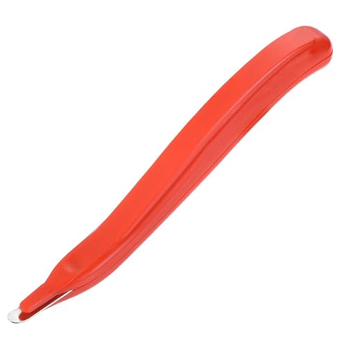 Staple Remover Professional Magnetic Staple Remover Puller Staples Remover Staple Removal Tool for School Office Home (red) - color: Red