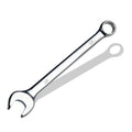 5/8" SAE Combination Wrench, CR-V Steel with Mirror Polish, 12-Point Design, 15-Degree Offset, Perfect for Auto Repair, Household, Car & Truck Emergency - size: 5/8"
