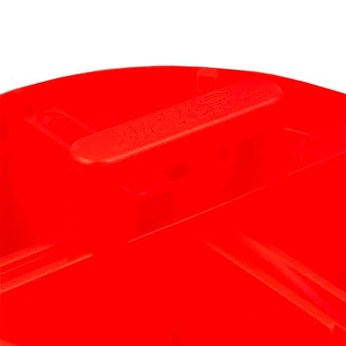 Bucket Boss - Super Stacker Small Parts Organizer, Bucket Organization (15054), Red (Pack of 6) - size: (Pack of 6)