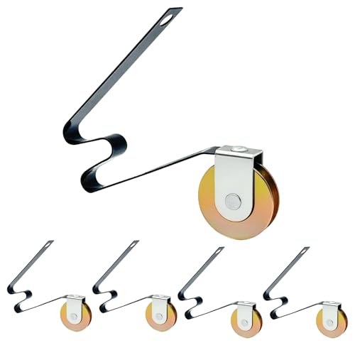 5 Pack Sliding Screen Door Rollers Replacement for Columbia and Uni-Fit Sliding Screen Doors,Replaces B512, B513, B746 Used on Both Top and Bottom