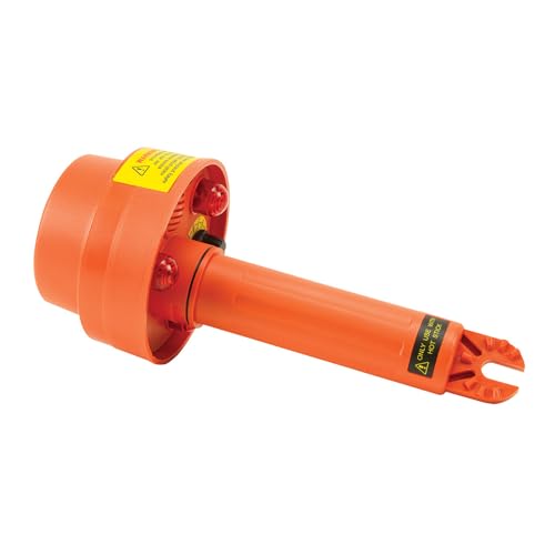 Klein Tools HVNCVT-2 Broad Range, Non-Contact Voltage Tester, for Overhead Conductors-Cable Faults, 7 Sensitivity Ranges, Audible and Visual Signals, Water Resistant - style: Broad Range