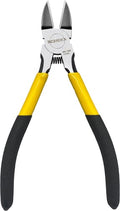 BOOSDEN Wire Cutter 6.5 inch Cutting Pliers Diagonal Cutter Metal Snipper - size: 6.5"- 1 Pack