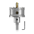 DECKRKAT 2-1/4" TCT Hole Saws for Hard Metal, Heavy Duty 57mm Tungsten Carbide Tipped Hole Cutters Set with Spring-Loaded Pilot Drill Bits for Stainless Steel, Metal, Iron, and Plastic. - size: 2-1/4" (57mm) X 1Pcs