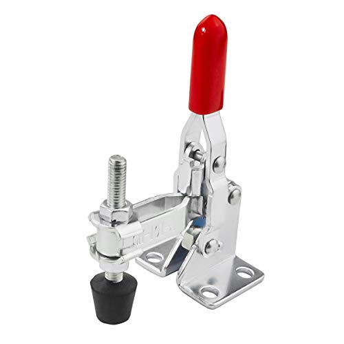 4 Pack Toggle Clamps Latch Vertical Quick-Release Toggle Clamp Antislip Holding Capacity:110 lbs Tool 101-A - style: 101A, 4PK