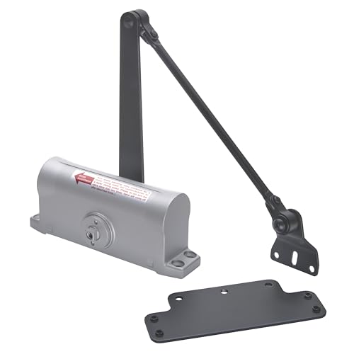 Light Duty Residential Hold Open Door Closer, ADA, Matte Black (Matte Black) - color: Matte Black