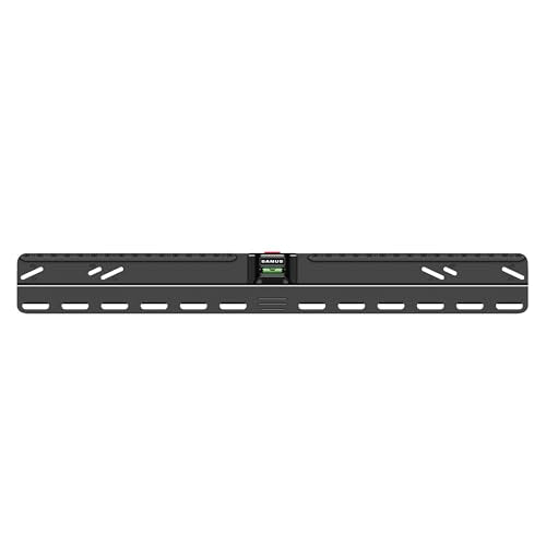 SANUS No Stud TV Wall Mount - Low Profile 42 to 90 inch TV Wall Mount with Easy DIY Install - Includes Built-in Safety Latch, All Hardware & Lateral Shift - size: Large