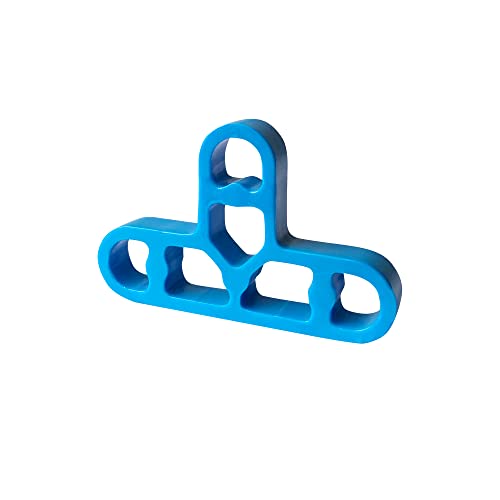 JINYO 3/8 inch 100pcs 10mm Bricklaying Spacer Tile Spacer Blue Color Tile Leveling Clips Masonry Paving Spacer Mortar Pointing Spacer Glass Window Spacer Bathroom Ceramic Spacer - color: Blue