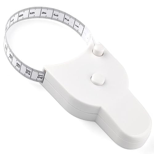 Measuring Tape for Body Measurements, White, 60 Inch - color: white