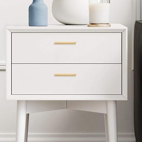 COTYKILEY 10 Pack 3 Inch(76mm) Brushed Brass Cabinet Handles Gold Kitchen Cabinet Pulls Cabinet Door Handles Kitchen Cabinet Hardware Cupboard Drawer Pulls Dresser Handles - color: Brushed Brass, size: 3" Hole Center（76MM）
