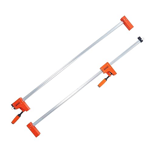 VEVOR 50" Parallel Bar Clamp Set, 1100 lbs Load Limit, 2-Pack - size: 50"(2 Pack), style: Heavy-Duty