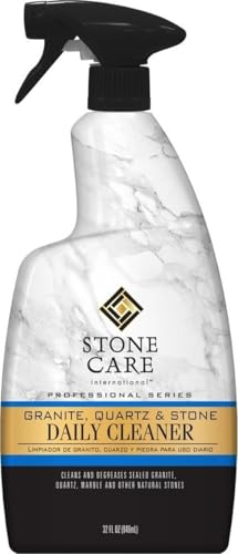 Stone Care International Granite Cleaner - 32 Fluid Ounces Granite & Stone Tile Travertine Limestone Slate Clean